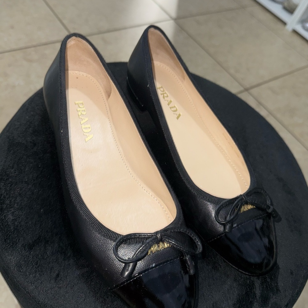Prada Black Women's Ballet Flats